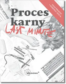 Last Minute Proces Karny - Outlet
