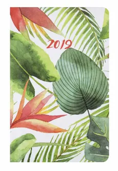 Kalendarz kieszonkowy DI2 2019 Tropikalne liście