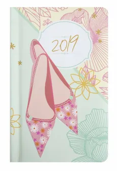 Kalendarz kieszonkowy DI2 2019 Różowe pantofelki