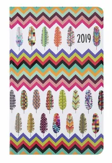Kalendarz kieszonkowy DI2 2019 Kolorowe pióra
