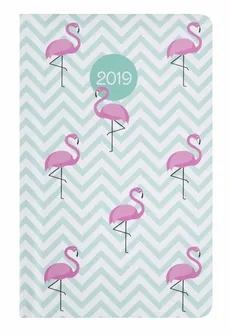 Kalendarz kieszonkowy DI2 2019 Flamingi