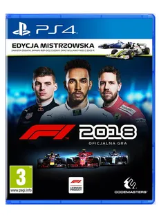 F1 2018 Edycja Mistrzowska PS4