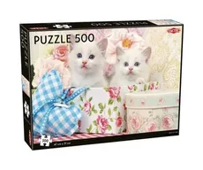 Puzzle White Kittens 500