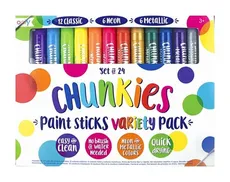 Farba w kredce 24 kolory Chunkies Paint Sticks.