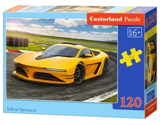 Puzzle Classic Yellow Sportscar 120