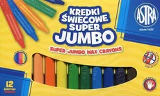 Kredki świecowe Super Jumbo 12 kolorów - Outlet