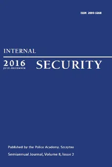 Internal Security (July-December 2016) Vol. 8/2/2016 - Praca zbiorowa