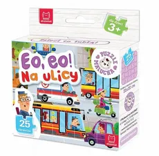 Puzzle malucha Eo, eo! Na ulicy - Outlet