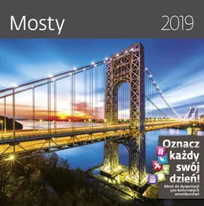 Kalendarz wieloplanszowy Mosty 30x30 2019