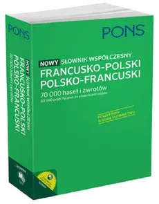 Nowy słownik współczesny francusko-polski polsko-francuski - Outlet