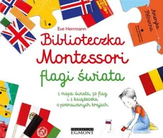 Biblioteczka Montessori Flagi świata - Outlet - Eve Herrmann