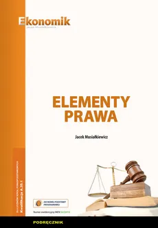 Elementy prawa Podręcznik - Outlet - Jacek Musiałkiewicz