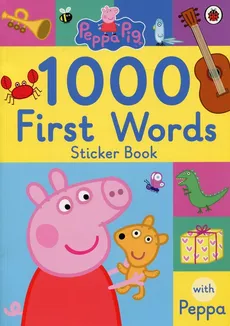 Peppa Pig 1000 First Words Sticker Book - Outlet