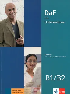 DaF im Unternehmen B1-B2 Kursbuch + Audios und Filmen online - Outlet