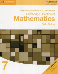 Cambridge Checkpoint Mathematics 7 Skills Builder - Greg Byrd, Lynn Byrd, Chris Pearce