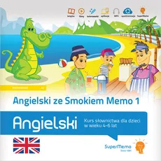 Angielski ze Smokiem Memo 1 Kurs słownictwa dla dzieci w wieku 4-6 lat - Outlet
