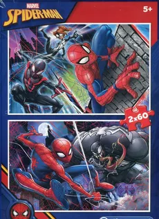 Puzzle 2x60 Spider-Man