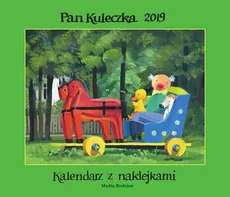 Kalendarz z naklejkami Pan Kuleczka 2019 - Wojciech Widłak