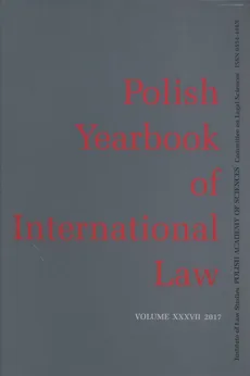 Polish yearbook of international law XXXVII/17 - Outlet