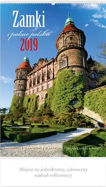 Kalendarz 2019 RE 02 Zamki i pałace polskie