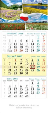 Kalendarz 2019 KT 03 Widokówka - Outlet
