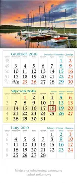 Kalendarz 2019 KT 05 Mazury - Outlet