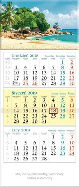 Kalendarz 2019 KT 08 Tropiki