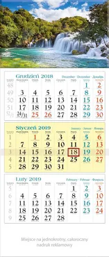 Kalendarz 2019 KT 09 Kaskada - Outlet
