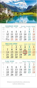 Kalendarz 2019 KT 10 Lato - Outlet