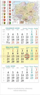 Kalendarz 2019 KT 13 Polska - Outlet