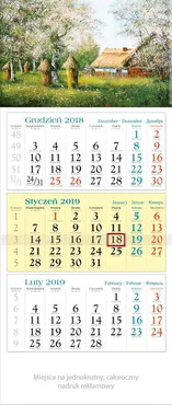 Kalendarz 2019 KT 14 Sad