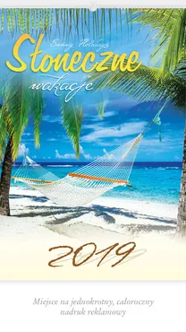 Kalendarz 2019 RW 15 Słoneczne wakacje - Outlet
