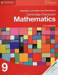 Cambridge Checkpoint Mathematics Coursebook 9 - Greg Byrd, Lynn Byrd, C Pearce