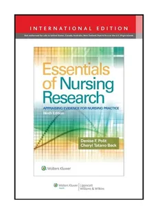 Essentials of Nursing Research 9e - Beck Cheryl Tatano, Polit Denise F.