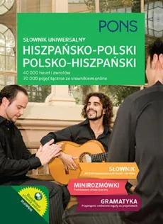 Słownik uniwersalny hiszpańsko-polski polsko-hiszpański - Outlet