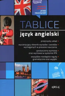 Tablice Język angielski - Outlet - Jacek Paciorek, Wyrwińska Małgorzata Dagmara