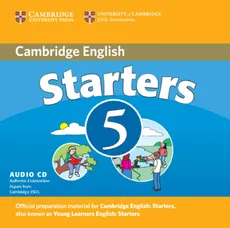 Cambridge English Starters 5 Audio CD - Outlet