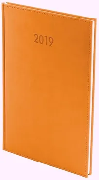 Kalendarz 2019 A5 tygodniowy Vivella pomarańczowy