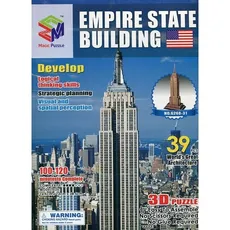 Puzzle 3D budowle Empire State Building
