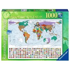 Puzzle Portret Ziemi 1000