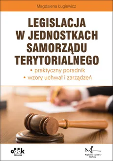 Legislacja w jednostkach samorządu terytorialnego - Outlet - Magdalena Ługiewicz
