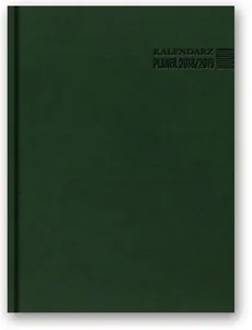 Kalendarz 2019 21P A5 książkowy zielony