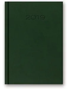 Kalendarz 2019 B6 książkowy zielony