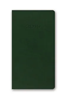 Kalendarz 2019 11TB A6 kieszonkowy zielony
