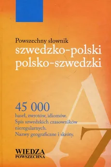 Powszechny słownik szwedzko-polski polsko-szwedzki - Outlet - Paul Leonard