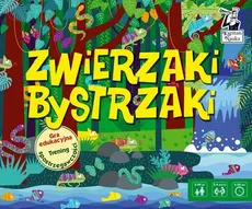 Gra edukacyjna Zwierzaki bystrzaki - Outlet