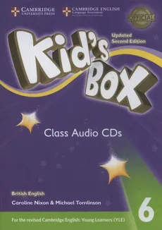Kid's Box 6 Class Audio CD British English - Caroline Nixon, Michael Tomlinson