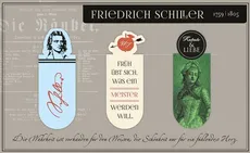 Zakładki magnetyczne Friedrich Schiller 3 sztuki