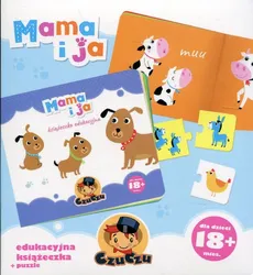 CzuCzu Mama i ja Edukacyjna książeczka + puzzle - Outlet