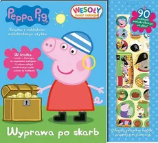 Peppa Pig Wesoły świat naklejek Wyprawa po skarb - Outlet